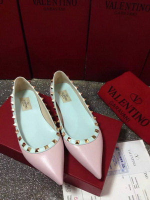 Valentino Shallow mouth flat shoes Women--048